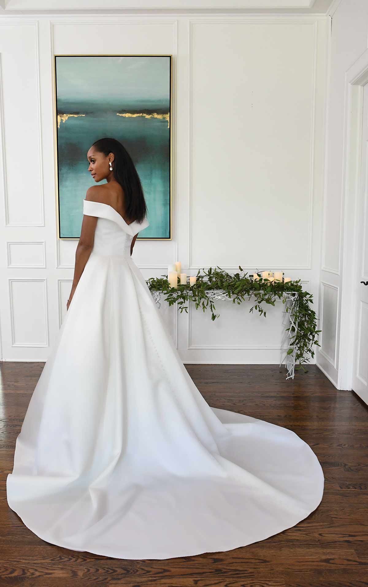 Essense of Australia, ballgown All Who Wander Dresses at Shropshire Country Brides