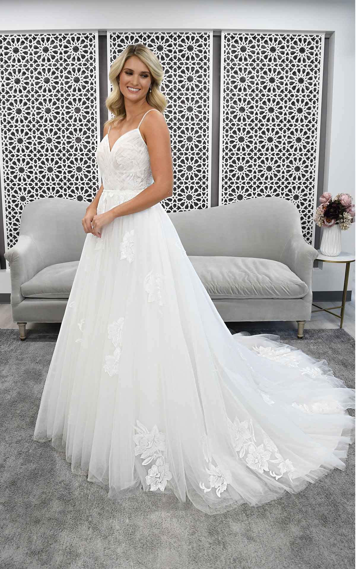 Stella York, Ballgown All Who Wander Dresses at Shropshire Country Brides