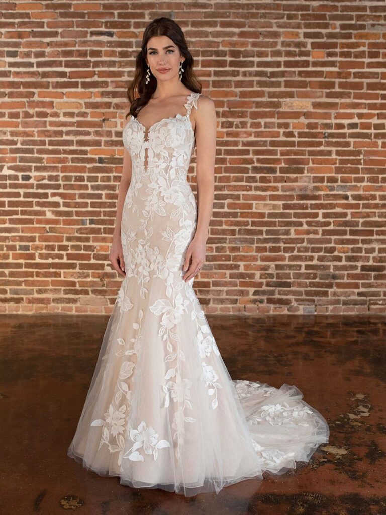 D3709 Plus Size - Essense of Australia wedding dress at Shropshire Country Brides.