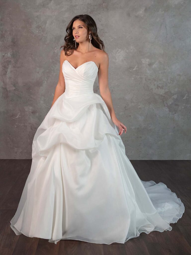 D4296 - Essense of Australia wedding dress at Shropshire Country Brides.