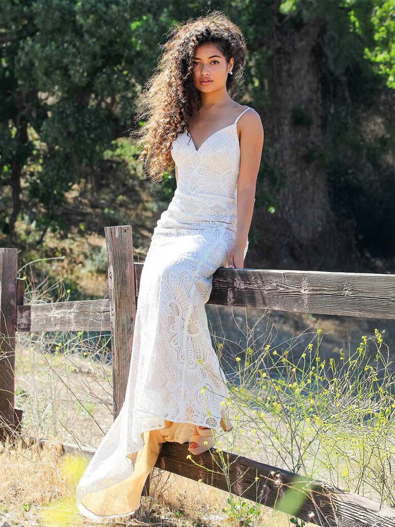 All Who Wander Ryder – wedding dress at Shropshire Country Brides.