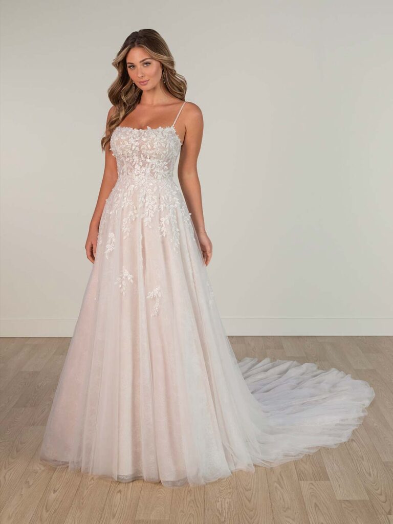 SY8105 Plus – Stella York plus size wedding dress at Shropshire Country Brides.